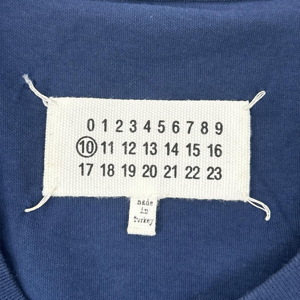 Maison margiela メゾンマルジェラ 18SS S50GC0499 ネイビー STEREOTYPE T-SHIRT Tシャツ トップス