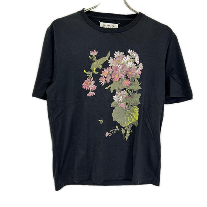 Maison margiela メゾンマルジェラ 16SS S50GC0426 ブラック フラワーグラフィックTシャツ トップス