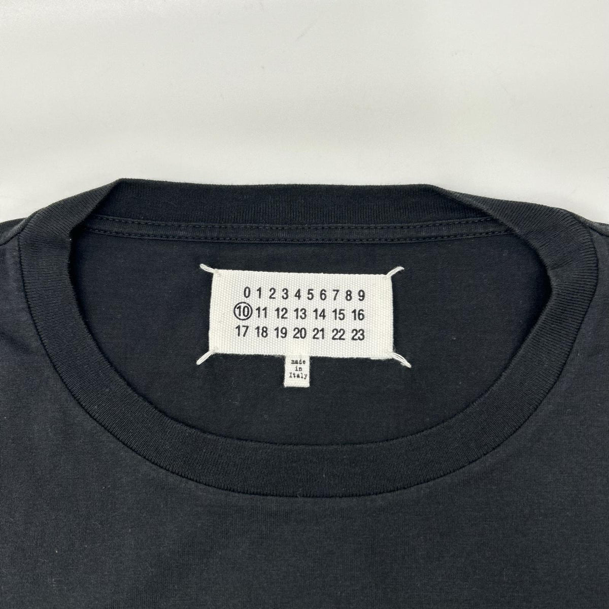 Maison margiela メゾンマルジェラ 16SS S50GC0426 ブラック フラワーグラフィックTシャツ トップス