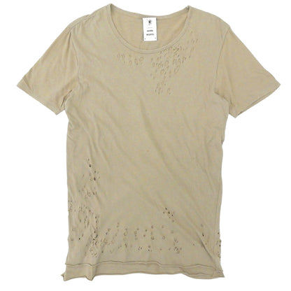 MIHARAYASUHIRO ミハラヤスヒロ ダブルレイヤード ダメージ加工 Tシャツ トップス レディース ブラウン系 44 81643844 トップス