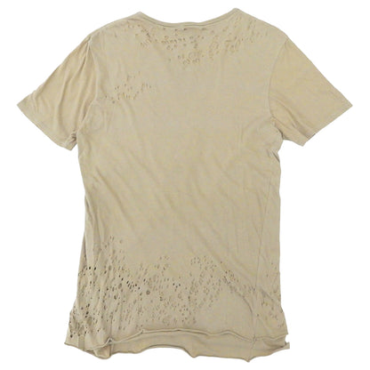 MIHARAYASUHIRO ミハラヤスヒロ ダブルレイヤード ダメージ加工 Tシャツ トップス レディース ブラウン系 44 81643844 トップス