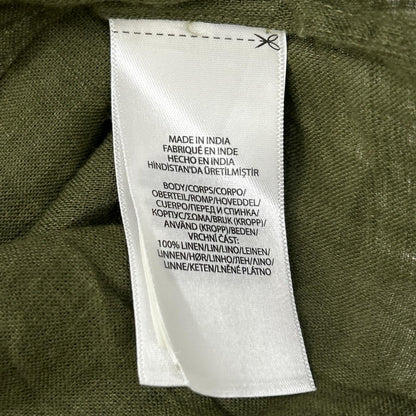POLObyRalphLauren ポロラルフローレン グリーン クラシックフィット リネン BDシャツ トップス