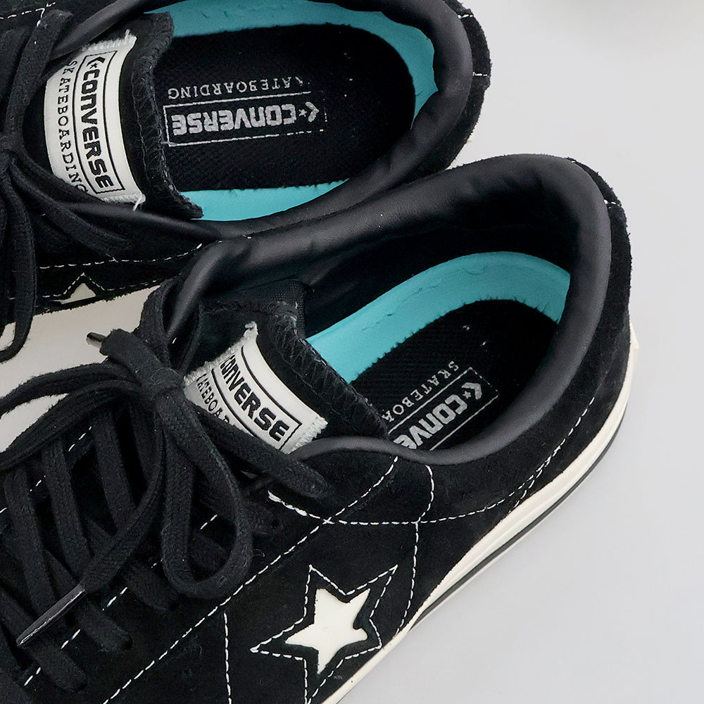 converse コンバース ワンスター スエード スニーカー シューズ メンズ ブラック×ホワイト 27.5cm 1SE204 シューズ