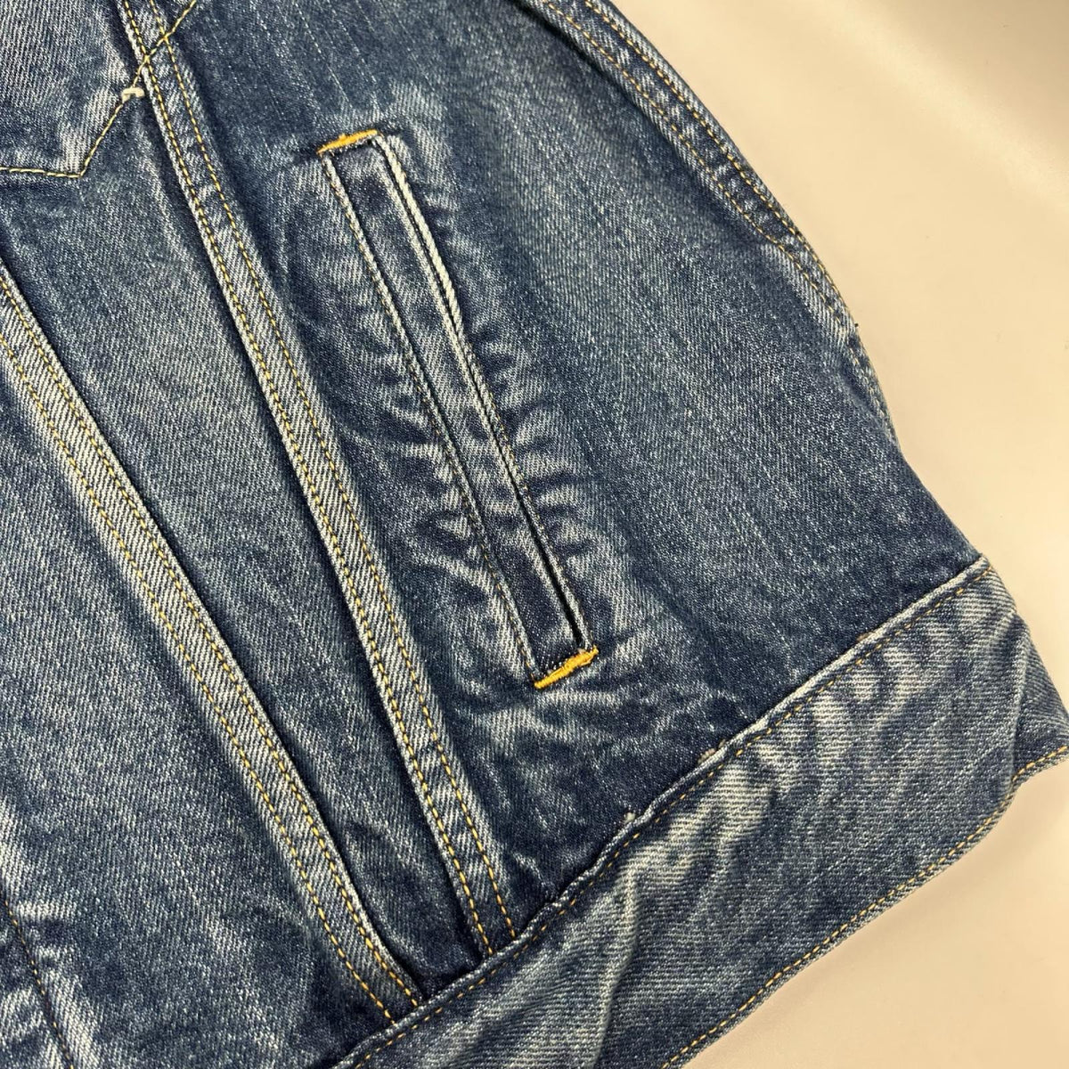CIOTA シオタ JKLM-306-PIMDBL-D ミディアムダークブルー ダメージ加工 4 Pocket Denim Jacket ジャケット