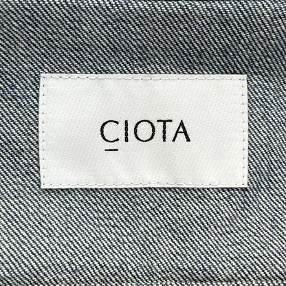 CIOTA シオタ JKLM-306-PIMDBL-D ミディアムダークブルー ダメージ加工 4 Pocket Denim Jacket ジャケット
