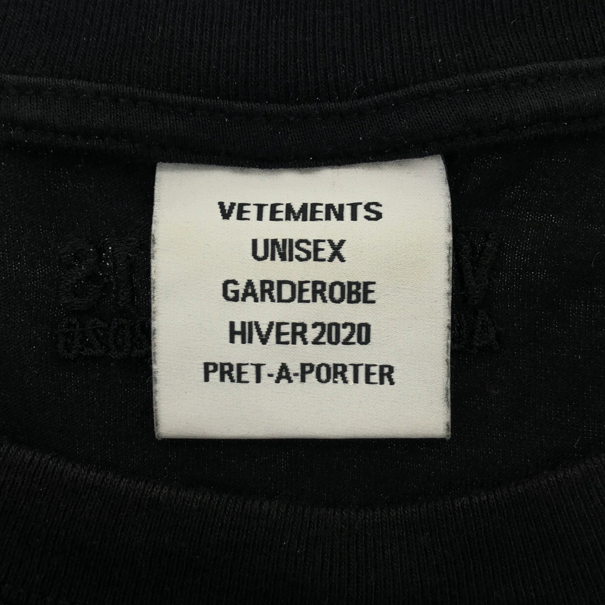 VETEMENTS ヴェトモン 19AW UAH20TR Moon Planet Tシャツ トップス