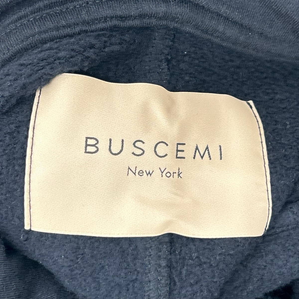 BUSCEMI ブシェミ ブラック/イエロー スウェットフーディ トップス