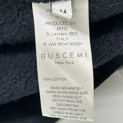 BUSCEMI ブシェミ ブラック/イエロー スウェットフーディ トップス