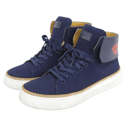 BUSCEMI ブシェミ 90mm CREPONE スニーカー シューズ メンズ ネイビー 45 418SM092LC01YF-7676-45 シューズ