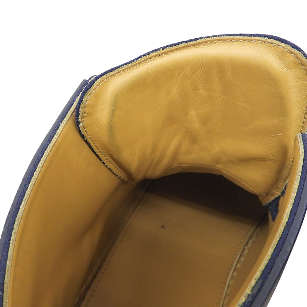BUSCEMI ブシェミ 90mm CREPONE スニーカー シューズ メンズ ネイビー 45 418SM092LC01YF-7676-45 シューズ