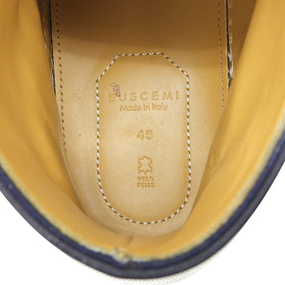BUSCEMI ブシェミ 90mm CREPONE スニーカー シューズ メンズ ネイビー 45 418SM092LC01YF-7676-45 シューズ