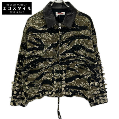 SYUMAN. シュウマン 25SS-SY014 CAMO PARALLEL LASER CUT TOPS トップス