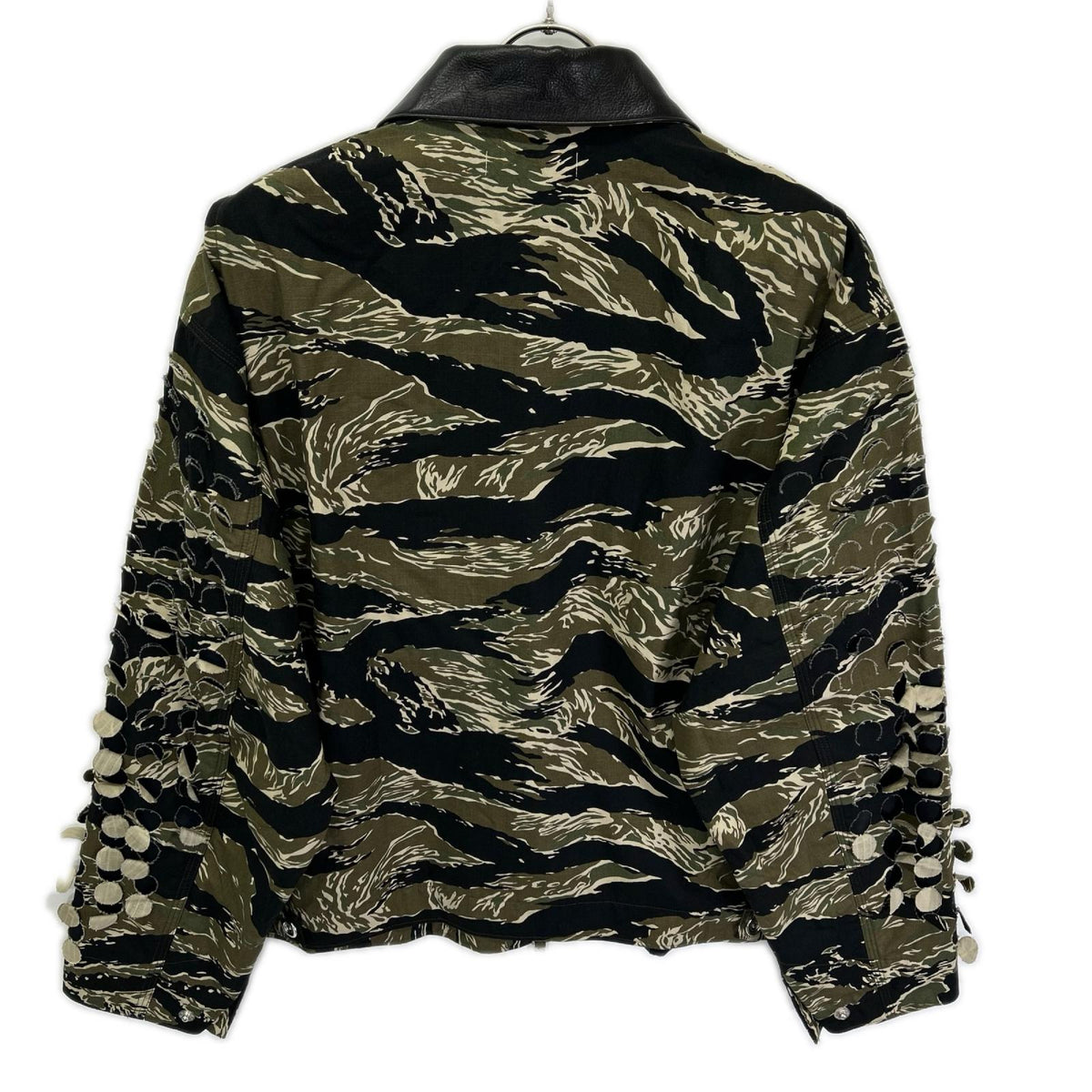 SYUMAN. シュウマン 25SS-SY014 CAMO PARALLEL LASER CUT TOPS トップス