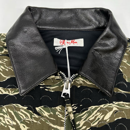 SYUMAN. シュウマン 25SS-SY014 CAMO PARALLEL LASER CUT TOPS トップス