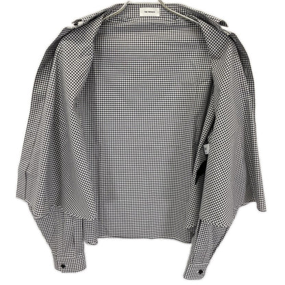THE RERACS ザ・リラクス 26SS-REBL-484L-2 ブラック×ホワイト A-LINE SHIRT トップス