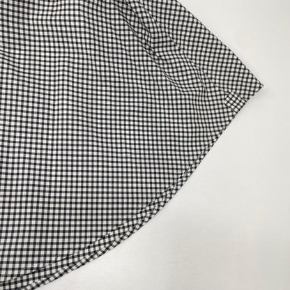 THE RERACS ザ・リラクス 26SS-REBL-484L-2 ブラック×ホワイト A-LINE SHIRT トップス