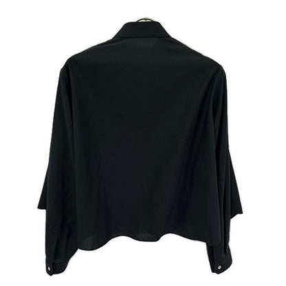 THE RERACS ザ・リラクス 26SS-REBL-484L-ESP ブラック A-LINE SHIRT トップス