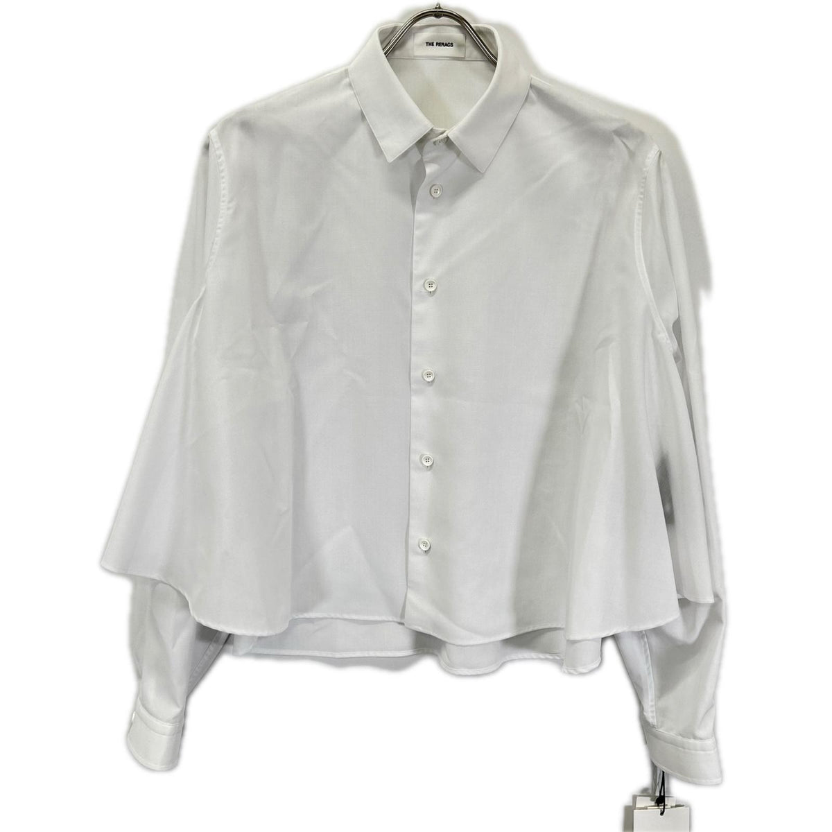 THE RERACS ザ・リラクス 26SS-REBL-484L ホワイト A-LINE SHIRT トップス