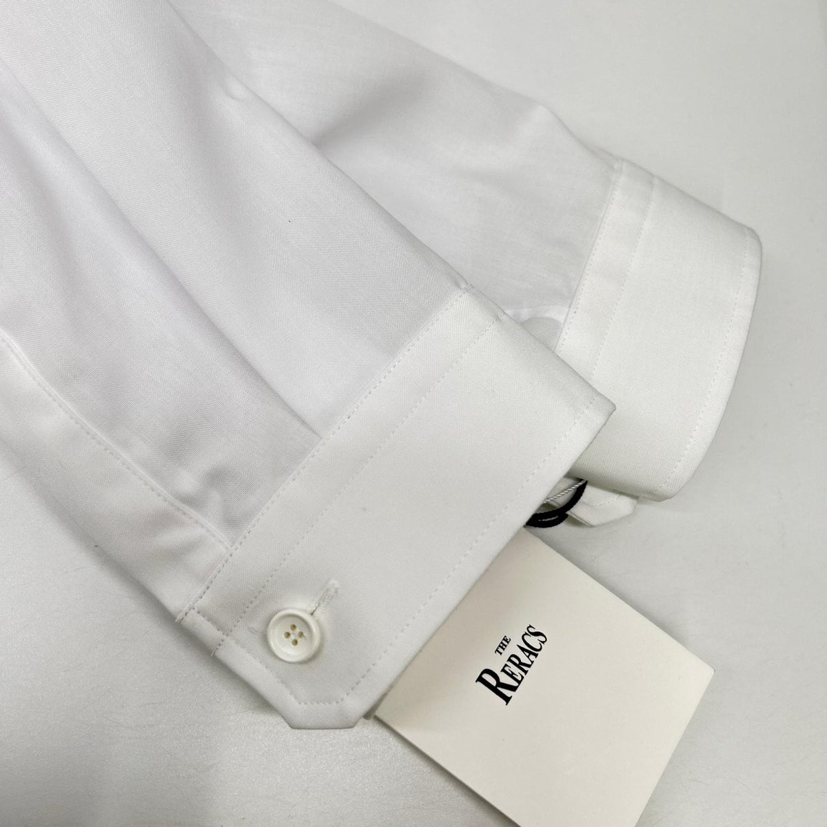 THE RERACS ザ・リラクス 26SS-REBL-484L ホワイト A-LINE SHIRT トップス
