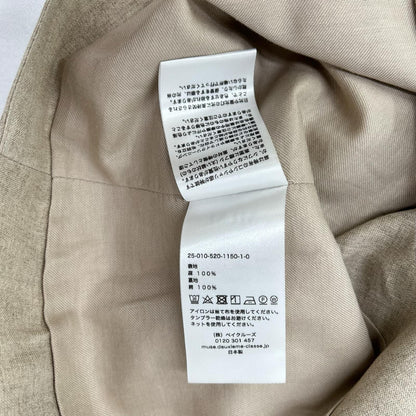 col pierrot コルピエロ ベージュ ALBINI LINEN ベスト・スカート 計2点 スーツ セットアップ