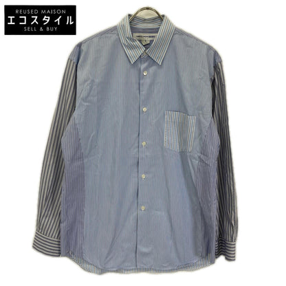 COMMEdesGARCONS SHIRT コムデギャルソンシャツ FG-B060 ブルー ストライプ シャツ トップス