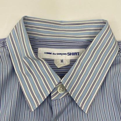 COMMEdesGARCONS SHIRT コムデギャルソンシャツ FG-B060 ブルー ストライプ シャツ トップス