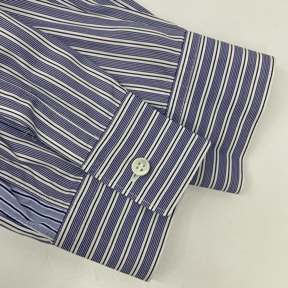 COMMEdesGARCONS SHIRT コムデギャルソンシャツ FG-B060 ブルー ストライプ シャツ トップス