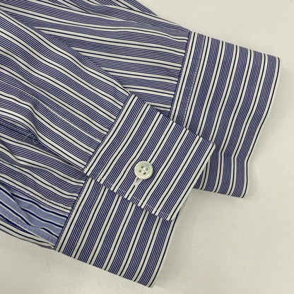 COMMEdesGARCONS SHIRT コムデギャルソンシャツ FG-B060 ブルー ストライプ シャツ トップス