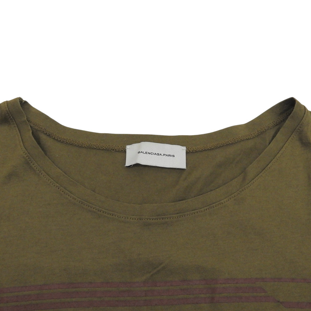 BALENCIAGA バレンシアガ Tシャツ トップス メンズ カーキ S 248181 2010年製 トップス
