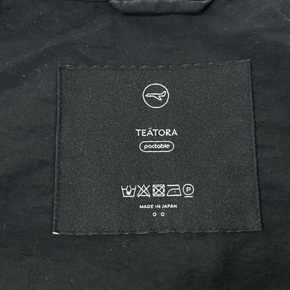 TEATORA テアトラ TT-SHT-P ブラック CARTRIDGE SHIRT P トップス