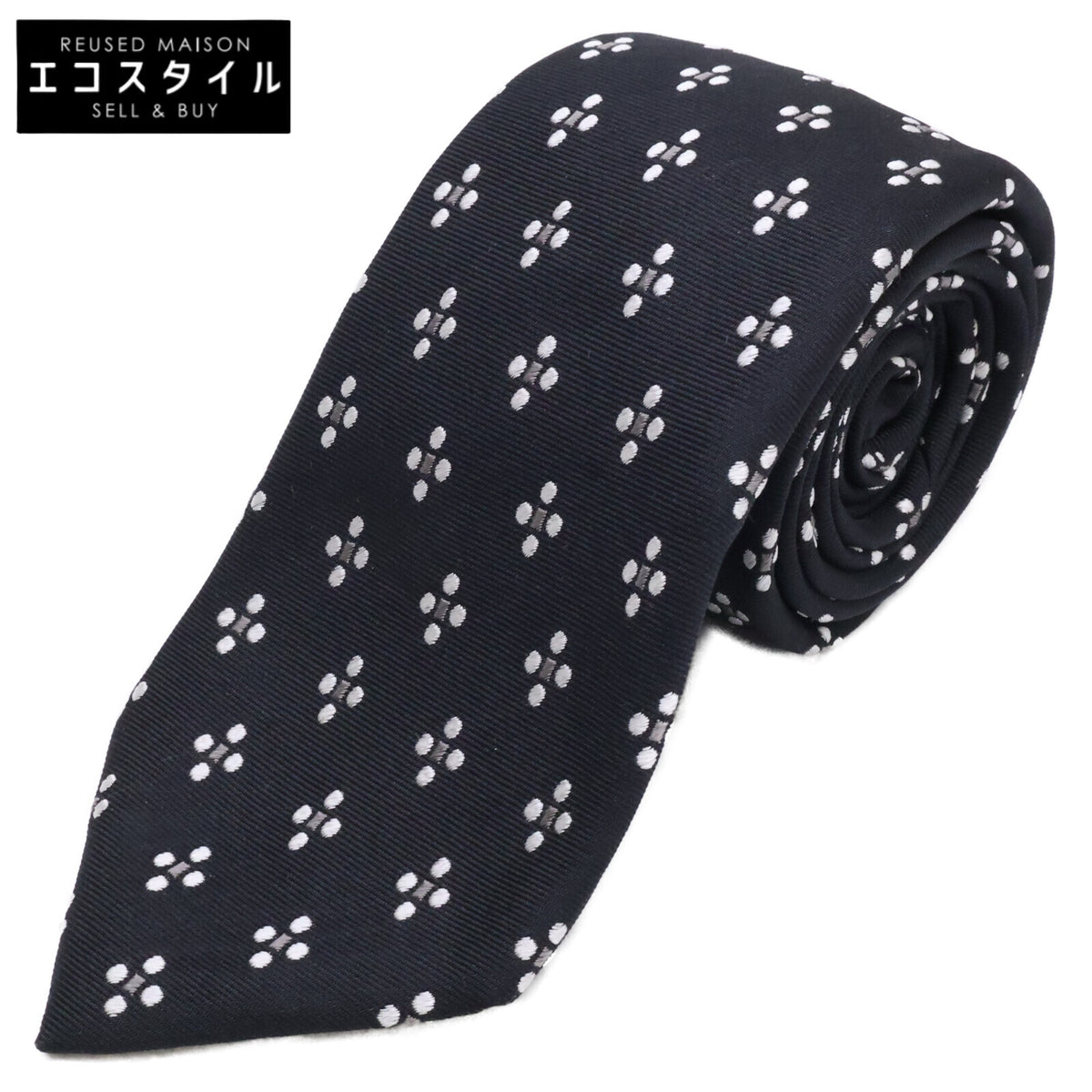 Dior HOMME ディオールオム 【美品】小紋柄 シルク ネクタイ