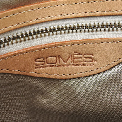 SOMES ソメス レザー 2WAYバッグ ハンドバッグ レディース アイボリー ハンドバッグ