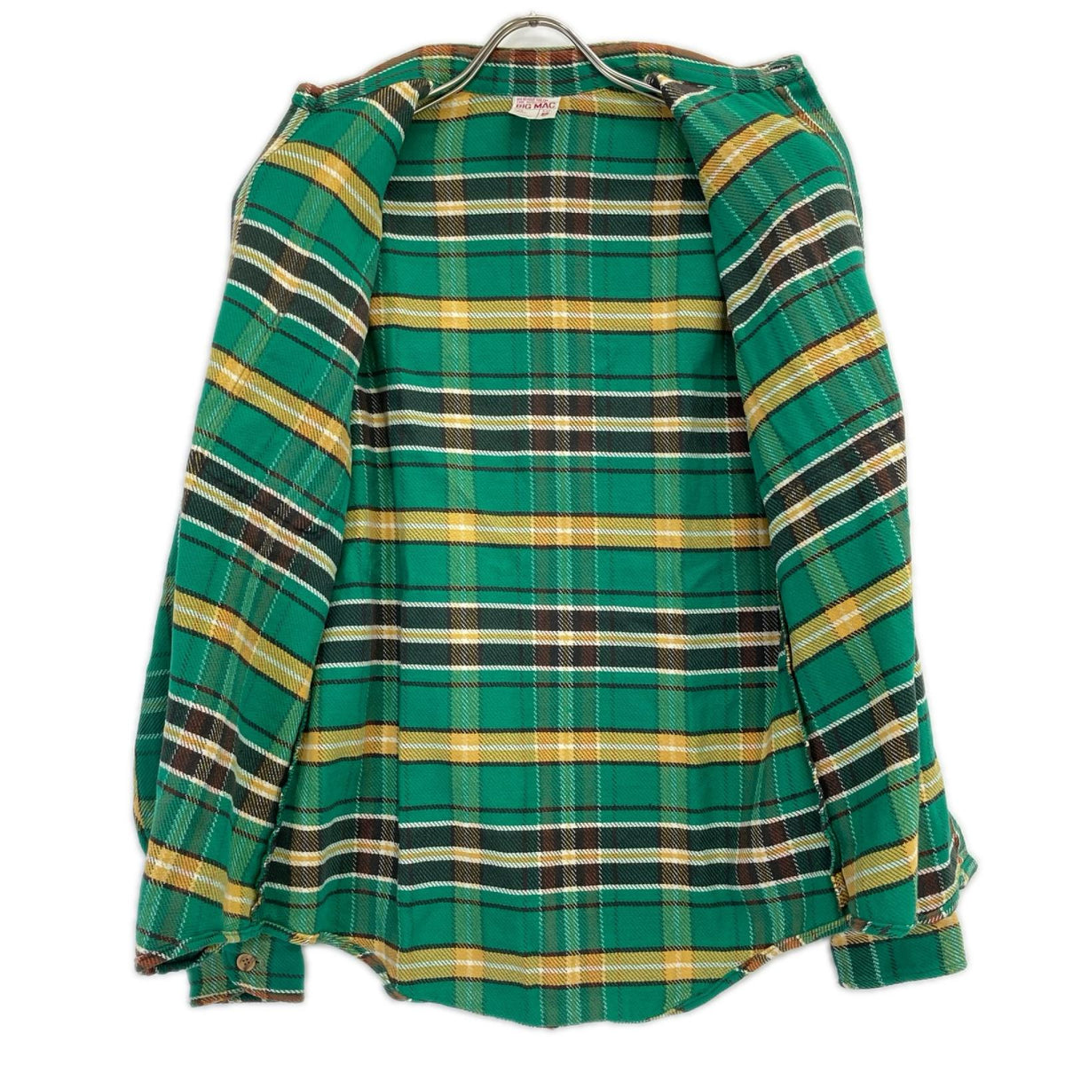 BIG MAC ビッグマック 70's グリーン JCPenney ネルシャツ トップス