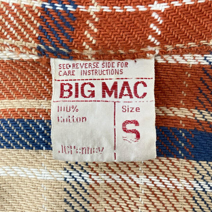 BIG MAC ビッグマック 70's オレンジ JCPenney ネルシャツ トップス