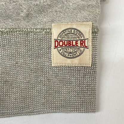 RRL ダブルアールエル グレー IDEAL社製ファスナー ハーフジップ スウェットシャツ トップス