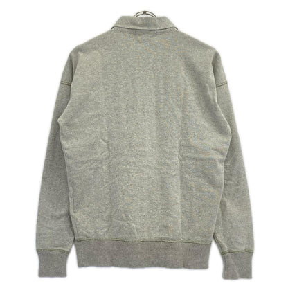 RRL ダブルアールエル グレー IDEAL社製ファスナー ハーフジップ スウェットシャツ トップス
