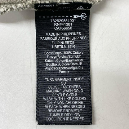RRL ダブルアールエル グレー IDEAL社製ファスナー ハーフジップ スウェットシャツ トップス