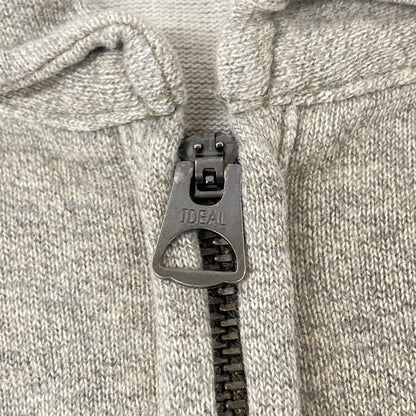 RRL ダブルアールエル グレー IDEAL社製ファスナー ハーフジップ スウェットシャツ トップス