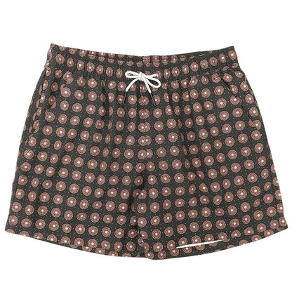 OAS オーエーエス 美品 COFFEE LUMO Swim Shoets スイムショーツ ボトムス メンズ ブラウン レッド系 L 5001-342 ボトムス
