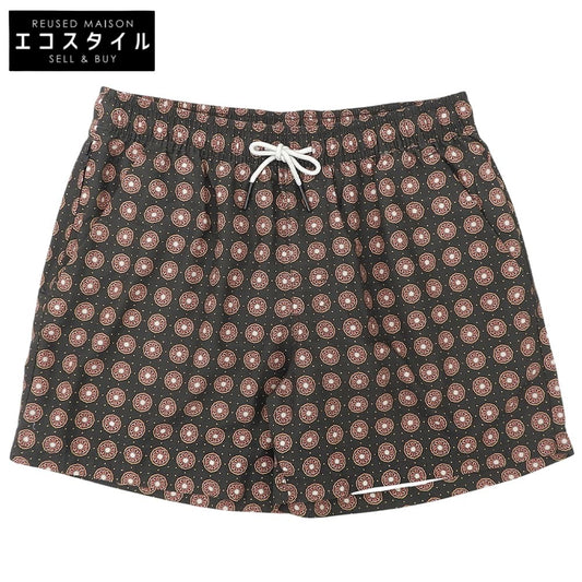 OAS オーエーエス 美品 COFFEE LUMO Swim Shoets スイムショーツ ボトムス メンズ ブラウン レッド系 L 5001-342 ボトムス