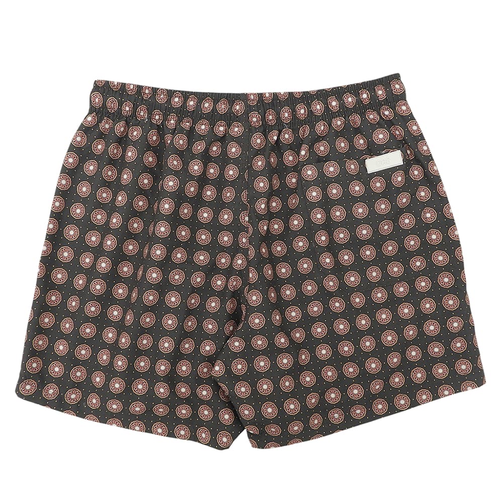 OAS オーエーエス 美品 COFFEE LUMO Swim Shoets スイムショーツ ボトムス メンズ ブラウン レッド系 L 5001-342 ボトムス