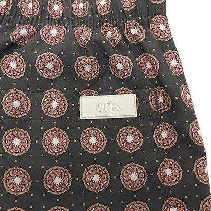OAS オーエーエス 美品 COFFEE LUMO Swim Shoets スイムショーツ ボトムス メンズ ブラウン レッド系 L 5001-342 ボトムス