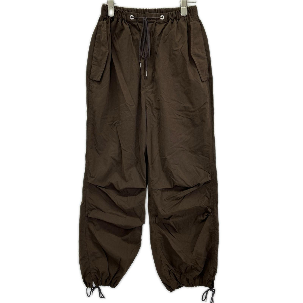 THE SHISHIKUI シシクイ 0966 ダークブラウン PARACHUTE PANTS ボトムス
