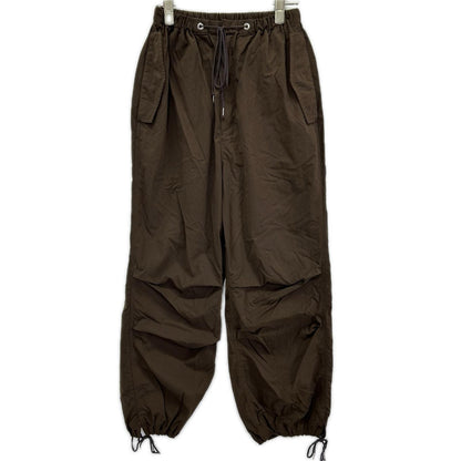 THE SHISHIKUI シシクイ 0966 ダークブラウン PARACHUTE PANTS ボトムス