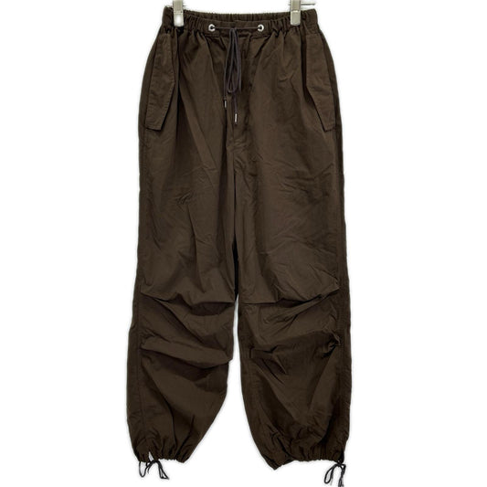 THE SHISHIKUI シシクイ 0966 ダークブラウン PARACHUTE PANTS ボトムス