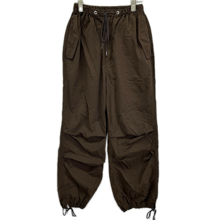 THE SHISHIKUI シシクイ 0966 ダークブラウン PARACHUTE PANTS ボトムス