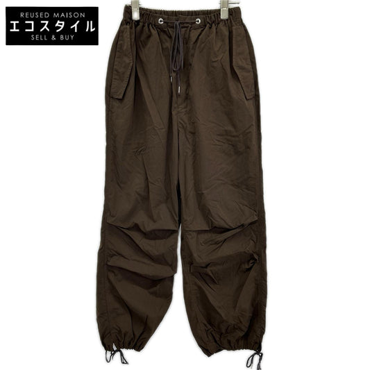 THE SHISHIKUI シシクイ 0966 ダークブラウン PARACHUTE PANTS ボトムス