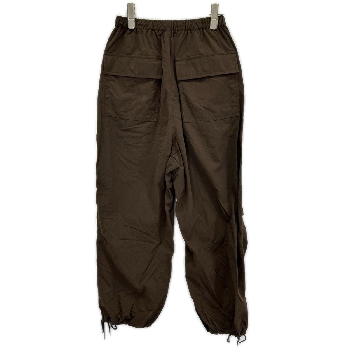 THE SHISHIKUI シシクイ 0966 ダークブラウン PARACHUTE PANTS ボトムス
