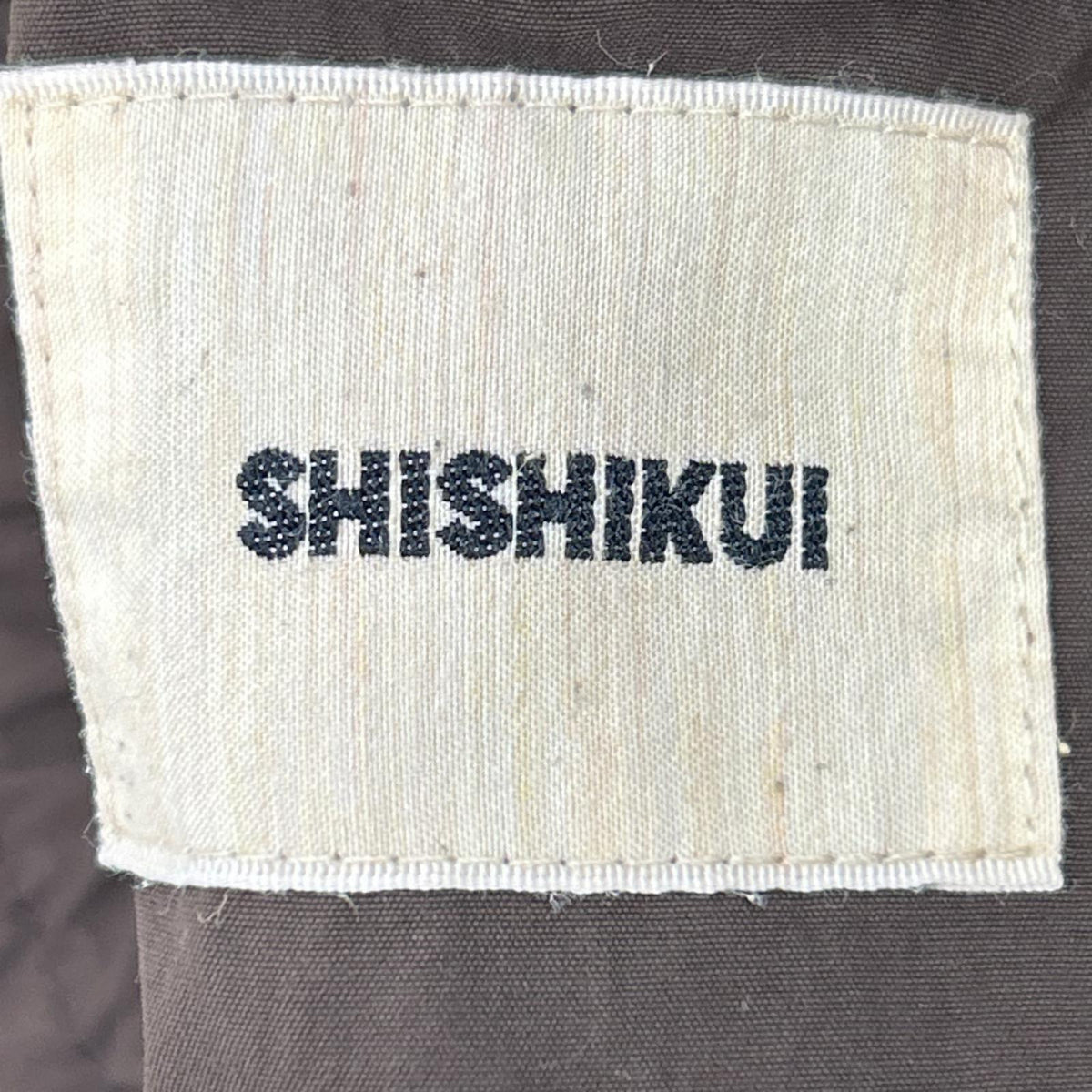 THE SHISHIKUI シシクイ 0966 ダークブラウン PARACHUTE PANTS ボトムス