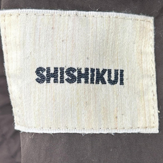 THE SHISHIKUI シシクイ 0966 ダークブラウン PARACHUTE PANTS ボトムス